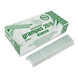 10 Cx Grampo Acc 26/6 Galvanizado C/ 5.000 Un.
