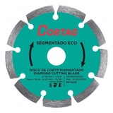 10 Disco Diamantado Segmentado Cortag 110mm F.20mm Eco 61699