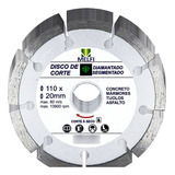 10 Disco Diamantado Segmentado Corte Seco M E L F I 1ª Linha