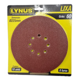 10 Discos De Lixa 225mm 9