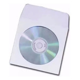 10 Envelopes Papel Com Visor Transparente Para Cd Dvd