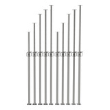 10 Escoras Galvanizadas Ajustáveis 2,0m/3,2m P/ Construção
