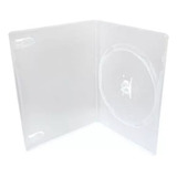 10 Estojo Box Dvd Transparente Padrão Unidades