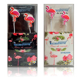 10 Fone De Ouvido Universal Flamingo Estéreo Celular Tablet