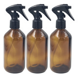 10 Frascos Vidro Âmbar 200ml C/ Válvula Gatilho Spray+barato