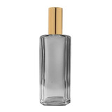 10 Frascos Vidro Para Perfume 100 Ml Válvula Spray Dourada