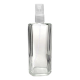 10 Frascos Vidro Para Perfume 100 Ml Válvula Spray Natural.