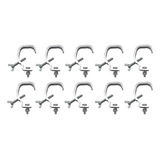 10 Garra Clamp Gancho Q15 Até Q30 De Aluminio Treliça Tripé