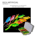 10 Iscas Artificial - Frog Sapinho