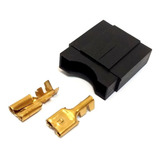 10 Kit Porta Fusivel Lâmina Max Grande Desmontado C/ Termina
