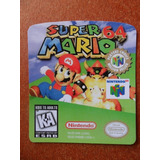 10 Label Super Mario 64 -