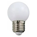 10 Lâmpada Bolinha Led 1w Branco