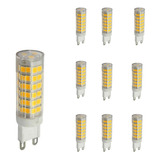 10 Lampada Led Halopin G9 7w