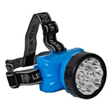 10 Lanterna D Cabeça 12 Leds Recarregável Dp 722b Caça Pesca
