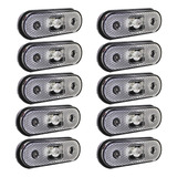 10 Lanterna Lateral Para Caminhão Carreta Facchini Led Bi