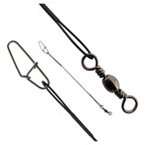 10 Leader Empate Girador+snap Marine Sports Nº 6 - 15,30 Cm 