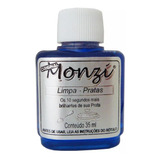 10 Limpa Prata Monzi 35ml+10 Flanelas