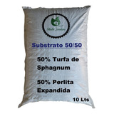 10 Litros = 2kg Substrato Turfa Sphagno 50% + Perlita 50%