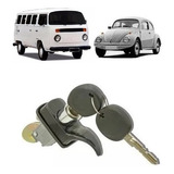 10 Maçaneta Fechadura Tampa Traseira Motor Fusca Kombi Preto