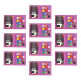 10 Maletas Pintura Infantil Material Escolar 24pçs - Atacado