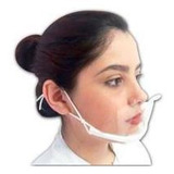 10 Máscaras Transparente Epi Facial Protetor Facial