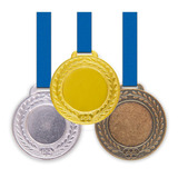 10 Medalhas Metal 55mm Lisa -