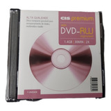 10 Mídia Mini Dvd-rw Cis 1.4gb/2x Regravavel Na Caixinha