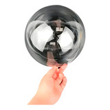 10 Mini Balão Bubble Transparente 5