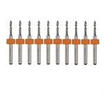  10 Mini Brocas Usinagem Router Cnc Pcb Pci 1.8 Mm - Novo
