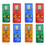 10 Mini Game Brick Portátil Antigo Retrô Clássico Jogos