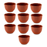 10 Molheiras / Cumbucas N° 1 550ml 8x13cm - 1121