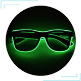 10 Óculos Led Neon Rave Balada