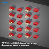 10 Pares Original Acumular Deans T Plugue Conector Masculino