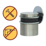 10 Pç Prendedor Magnético Porta Fixação Sem Furos Escovado