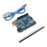 10 Pcs - Placa Compatível Arduino Uno Atmega328 + Cabo Usb