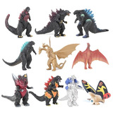 10 Pçs/conjunto Godzilla Brinquedos Figuras De