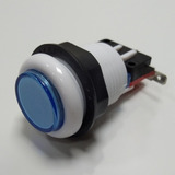 10 Peças | Chave Botão Push Button Pbs29 Azul
