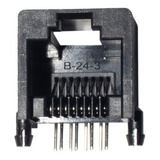 10 Peças - Modular Jack Rj45 Fêmea 8p8c 90g Pci Pt 55-05