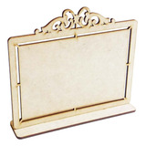 10 Placa Mdf Totem Mini Painel Porta Foto 10 X 15 Horizontal