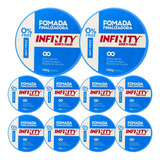 10 Pomadas Finalizadora Reduz Volume Infinity 160g Envio 24h