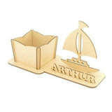 10 Porta Flores Com Display - Lembrancinha Barco A Vela