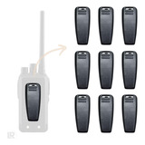 10 Prendedor Plástico Clip Cinto De Rádio Intelbras Rc3002