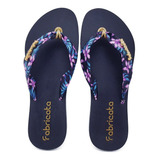 10 Prs Chinelo Sandália Feminina Tecido Estampa Revenda K125