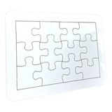 10 Quebra Cabeças De Mdf 12 Peças Para Sublimação 18x13cm