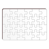 10 Quebra Cabeças De Mdf 24 Peças Para Sublimação 27x19cm