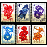 10 Selos BuLGária E Cuba- Flora/ Flores Silvestres - L.3958a