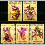 10 Selos Da Rússia - Flora Flores Orquídeas - L.4046a