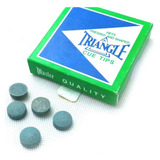 10 Solas Triângle 11 Mm Macia Espessura De 3 Mm Cor Cinza
