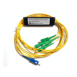 10 Splitter Box Óptica Sm Plc 1x4 Sc/upc( In ) Sc/apc( Out )