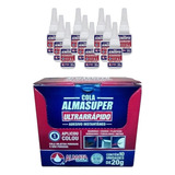 10 Super Cola Almasuper Ciano Adesivo Instantâneo 20g Aep401